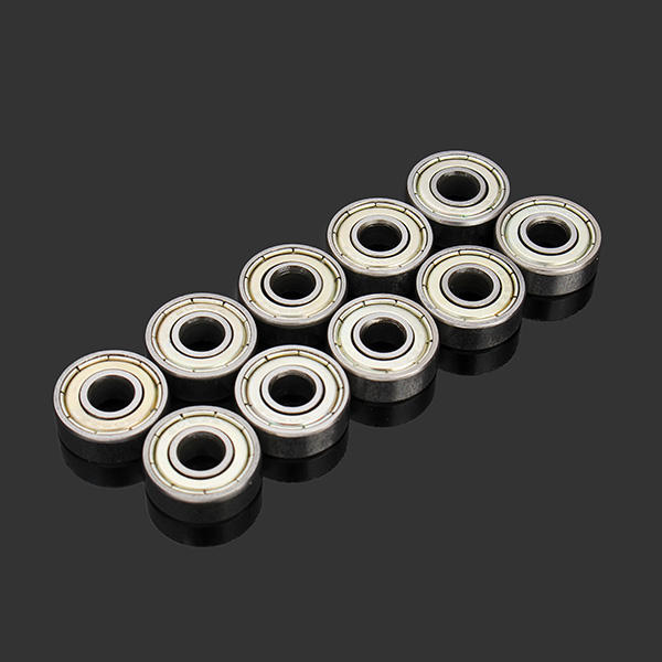 10pcs 6x17x6mm 606zz Steel Sealed Shielded Deep Groove Ball Bearing