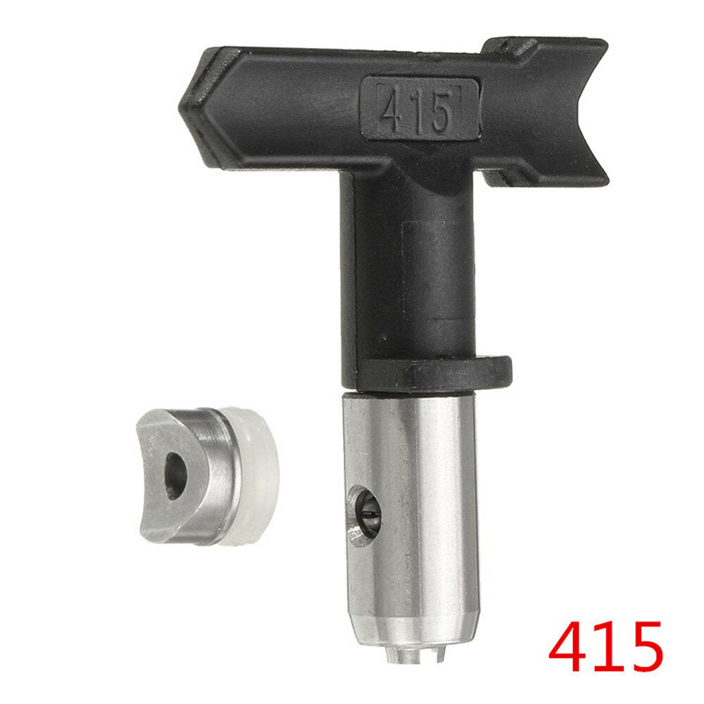 Black Airless Spraying Guns Tips For Paint Sprayer Nozzle