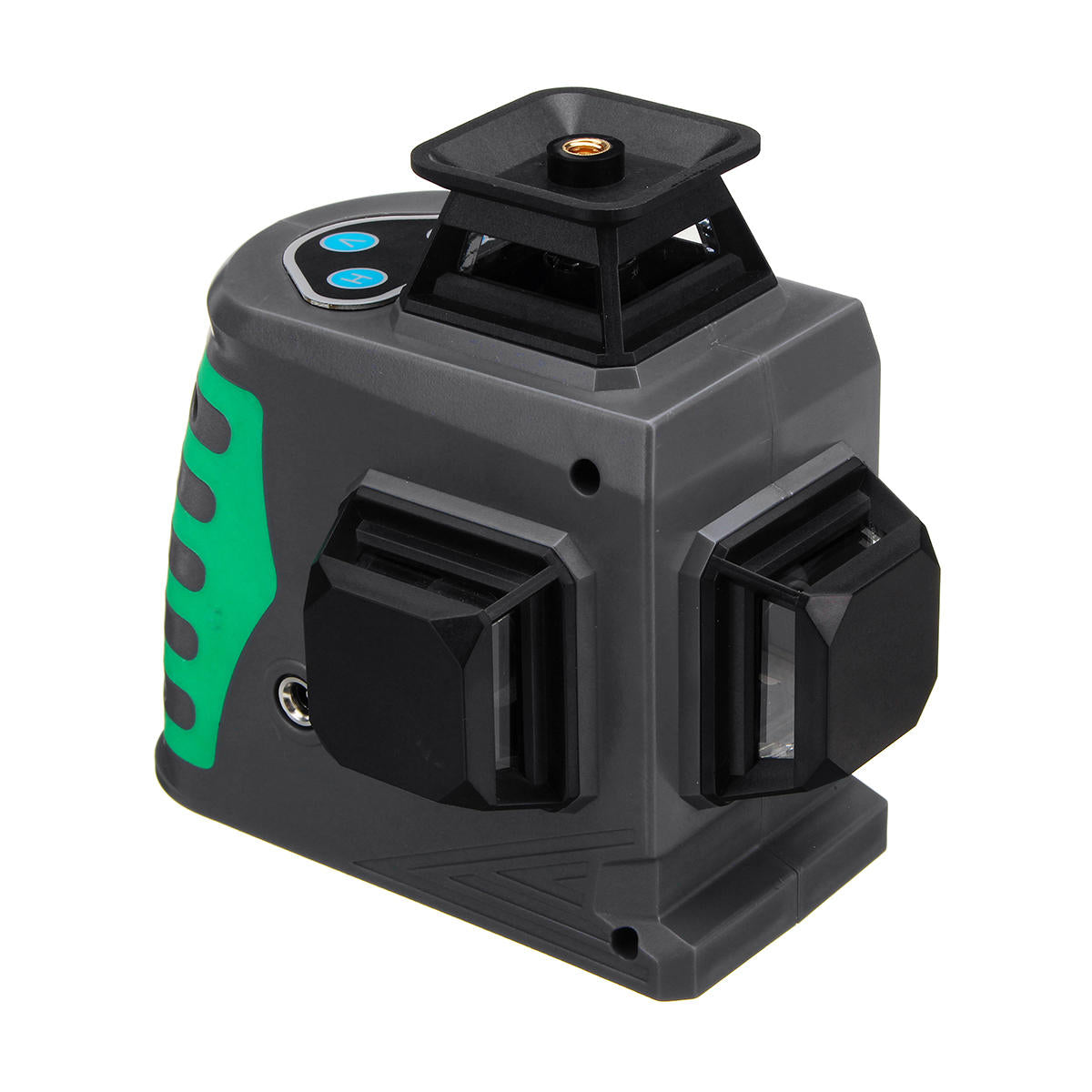 3D 12 Lines Laser Level Self-Leveling 3x360 Green/Blue Light + Bracket + Holder