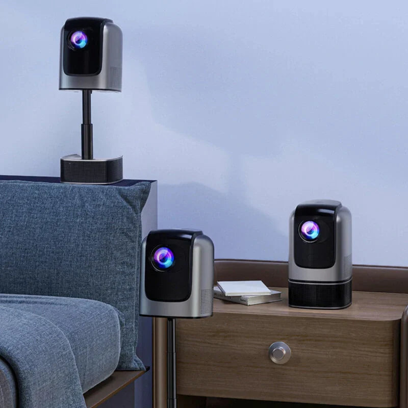 Full HD 1080P LED Projector, Android 11.0, 2+32GB, WiFi6, Auto Keystone, HiFi Speaker, Wireless Screen Mirroring, Home Theater