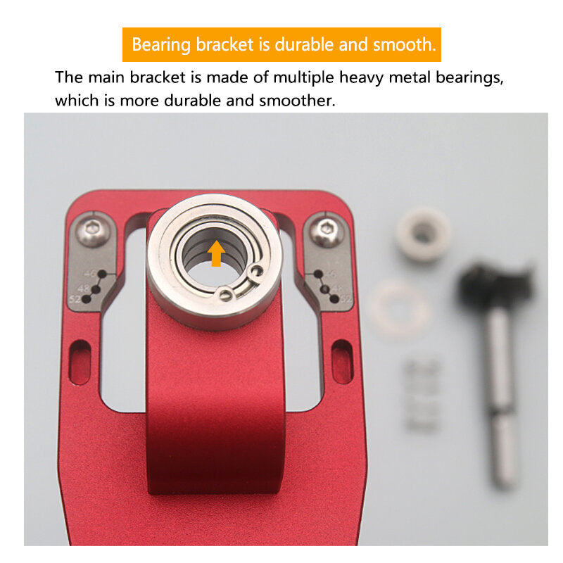 35mm Hinge Hole Opener - Durable Aluminum & Stainless Steel, Integrated Positioning, Easy to Use for Woodworking Projects