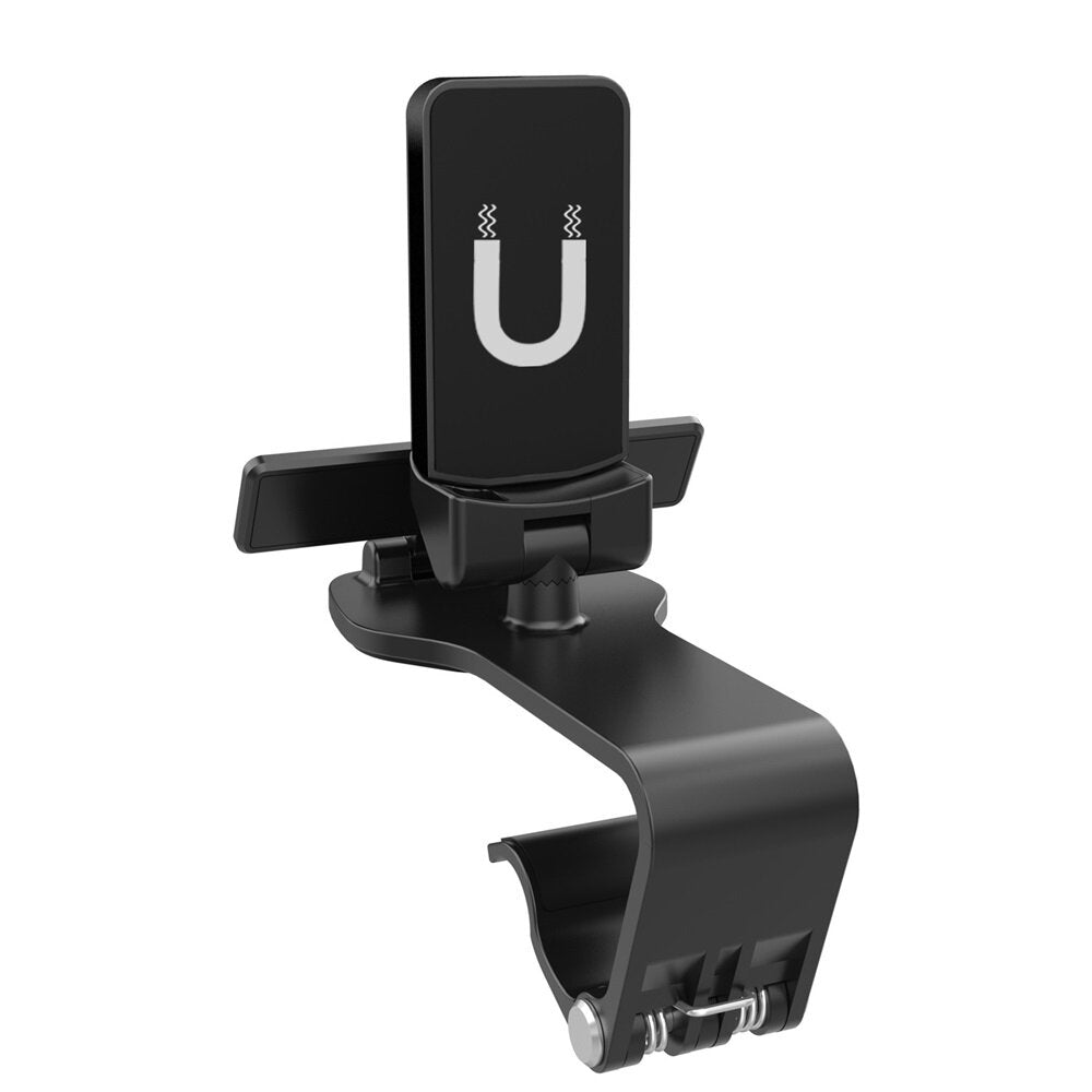 Car Mobile Phone Holder Cell Phone Navigation Magnetic Bracket Moving License Plate for Dashboard Rearview Mirror