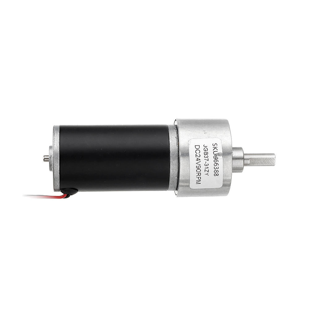 DC 24V Permanent Magnet Motor 90/140rpm Turbular Gear Reducer Motor