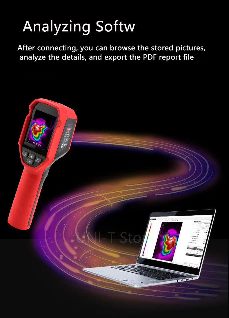 GreenZech Industrial 120 Compact | 120x90 Thermal Imaging Camera | Handheld Infrared Imager for Industrial & PCB Testing