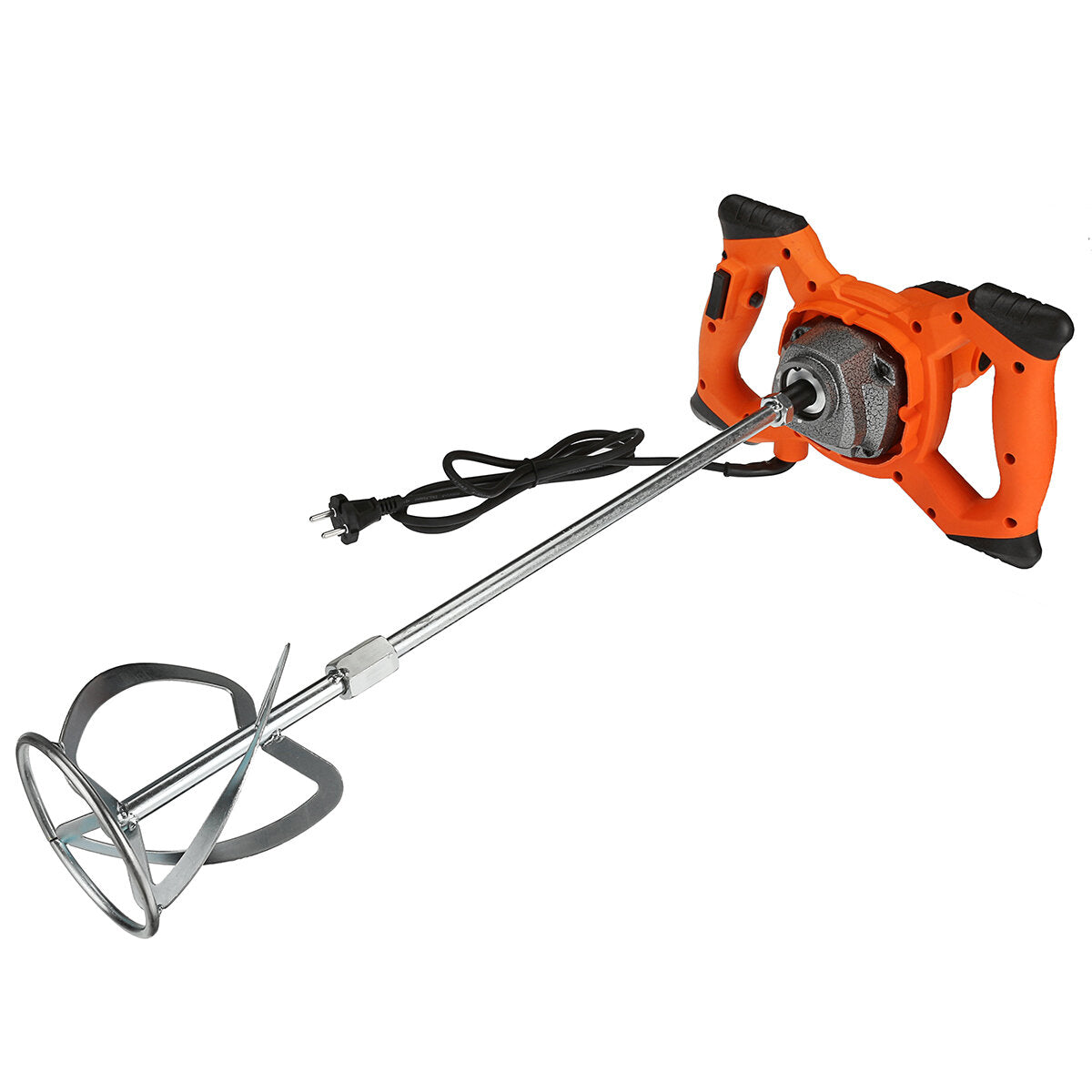 3000W 6-speed Mortar Mixer Dusting Machine Handheld for Industrial Paint Cement Paint Food with 50cm Screw