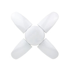 60W E27 LED Garage Light Bulb 4 Blades Deformable Home Ceiling Fixture Shop Lamp 95-265V