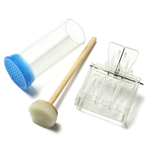 8PCS Equipment Smoker Brush Uncapping Fork Queen Catcher Comb Tool Beekeeping