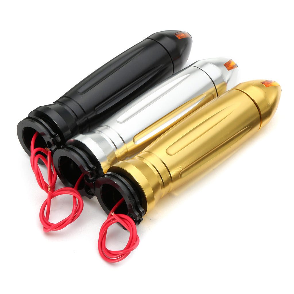 7/8inch Aluminum Hand Grips Turn Signal Light
