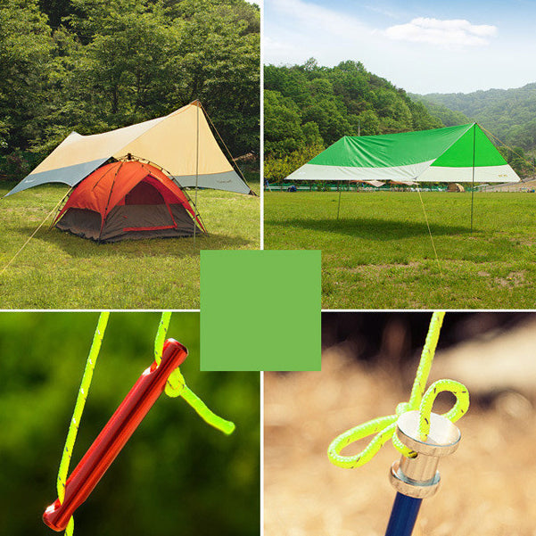 Reflective Tent Rope Nylon Tent Line Cuy Line Cord Rescue Umbrella Paracord Rope Camping Hiking Tent Accessories