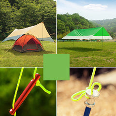 Reflective Tent Rope Nylon Tent Line Cuy Line Cord Rescue Umbrella Paracord Rope Camping Hiking Tent Accessories
