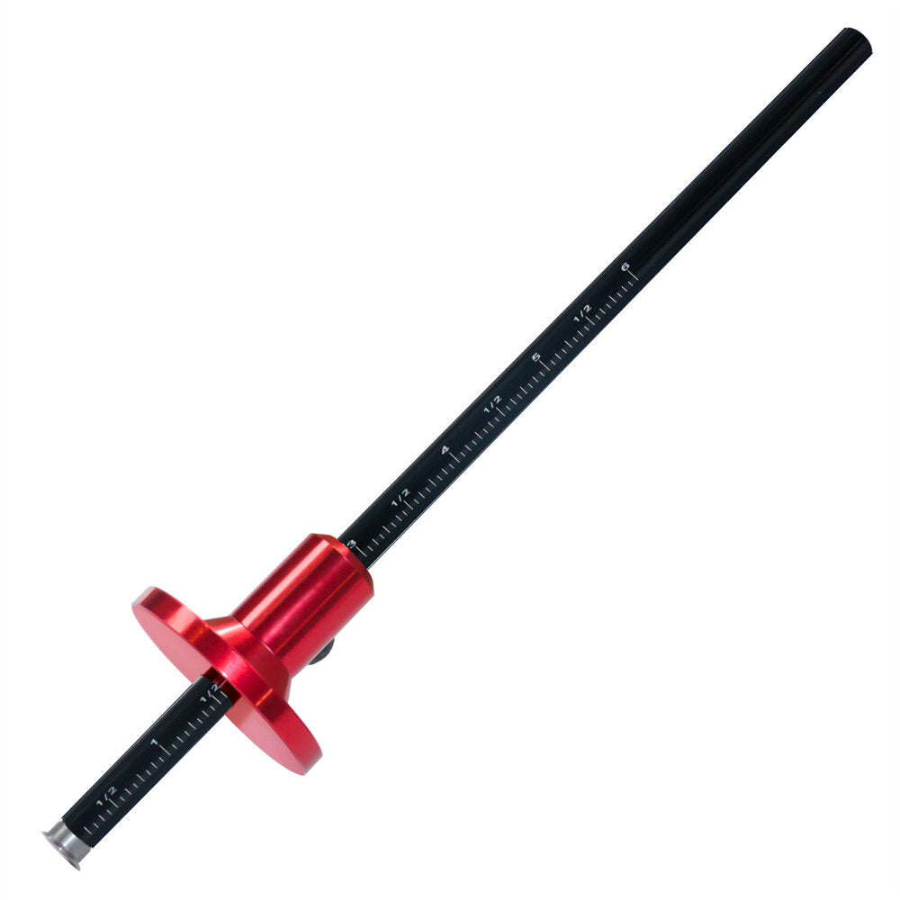 Precision Wheel Marking Gauge with Dual Scale for Mortise Measuring & Parallel Line Drawing - Durable & Accurate Tool