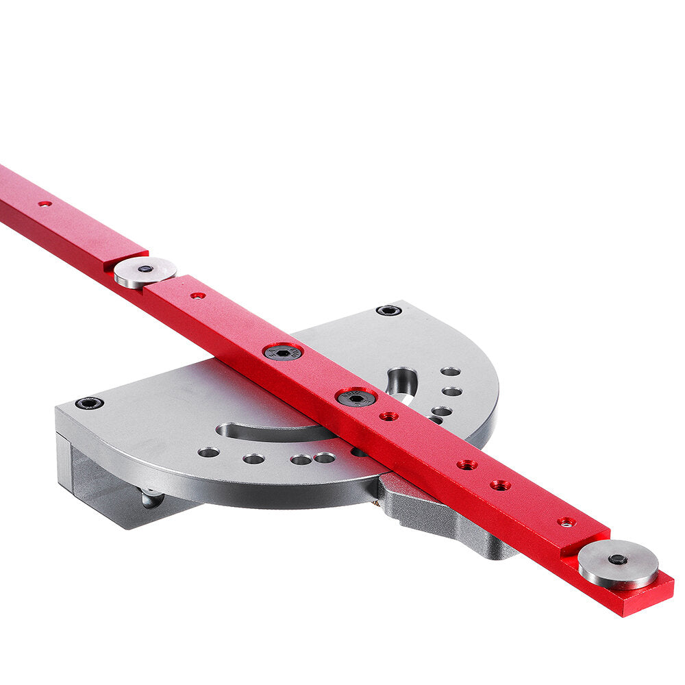 Aluminum Alloy Miter Gauge for Table Saws - Options: Gauge Only, 600mm Fence & Stop, 800mm Fence & Stop