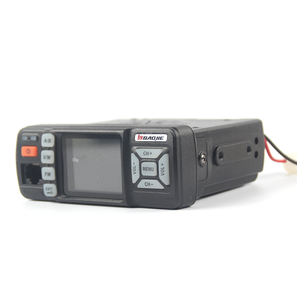 Dual Band Car Mobile Radio VHF 136-174Mhz UHF 400-490MHz 256CH 25W Two Way Radio FM Transceiver Walkie Talkie