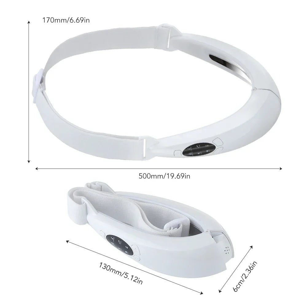 V Face Lifting Device - Rechargeable, LED & EMS Technology, 5 Modes, Infrared & Vibration Massage, Anti-Aging, 170x110x500mm