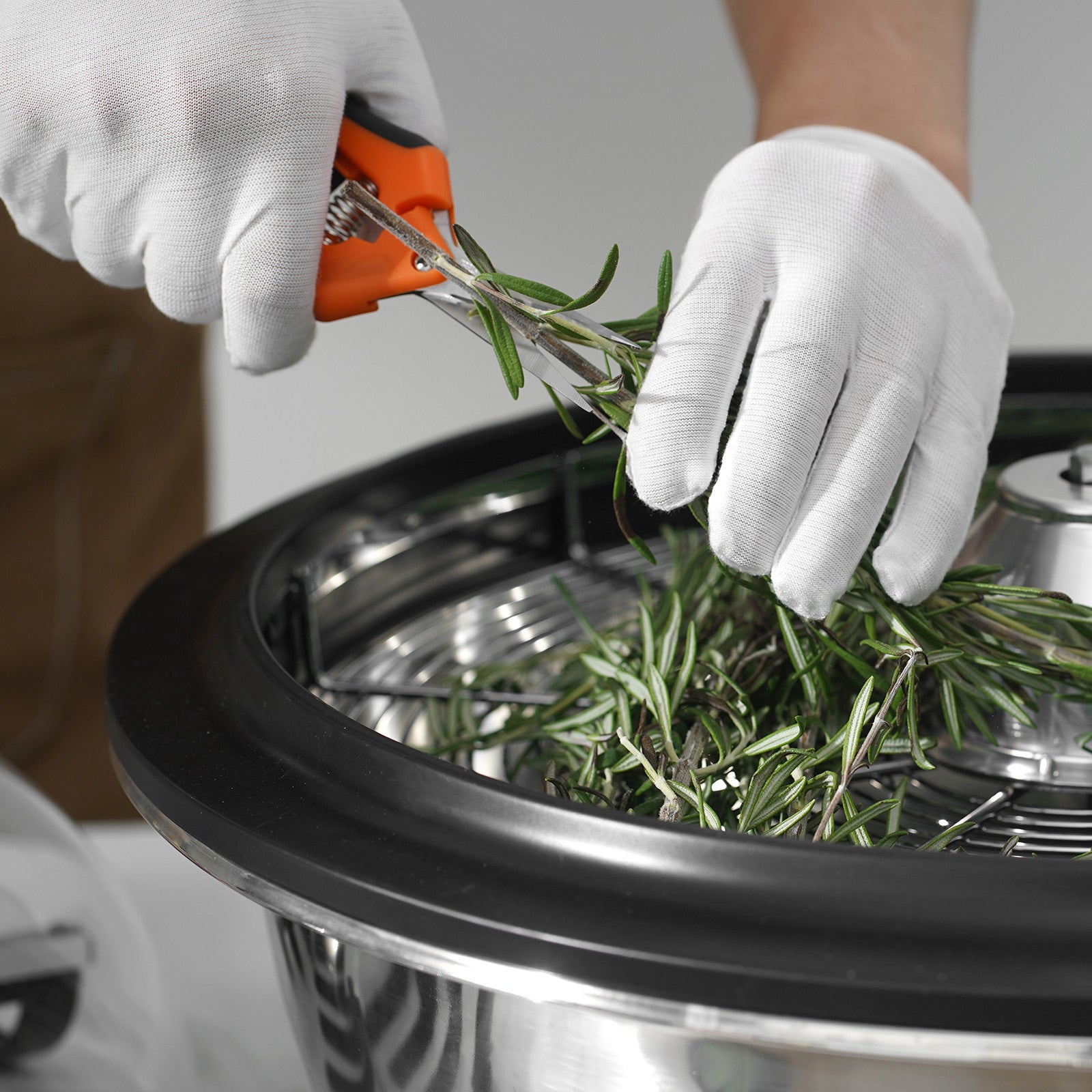 Greenzech 24" Manual Bud Leaf Trimmer Machine, Stainless Steel Bowl Trimmer for Hydroponics, Buds & Flowers