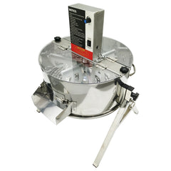Greenzech 16" Electric & Manual Bud Leaf Trimmer, 52W Stainless Steel Bowl Trimmer for Hydroponics, Herbs & Flowers