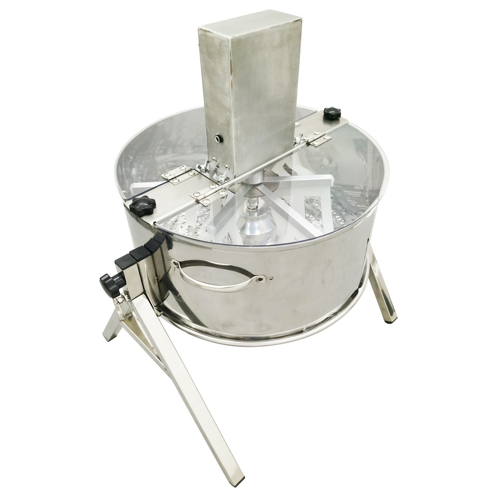 Greenzech 16" Electric & Manual Bud Leaf Trimmer, 52W Stainless Steel Bowl Trimmer for Hydroponics, Herbs & Flowers