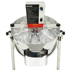 Greenzech 16" Electric & Manual Bud Leaf Trimmer, 52W Stainless Steel Bowl Trimmer for Hydroponics, Herbs & Flowers