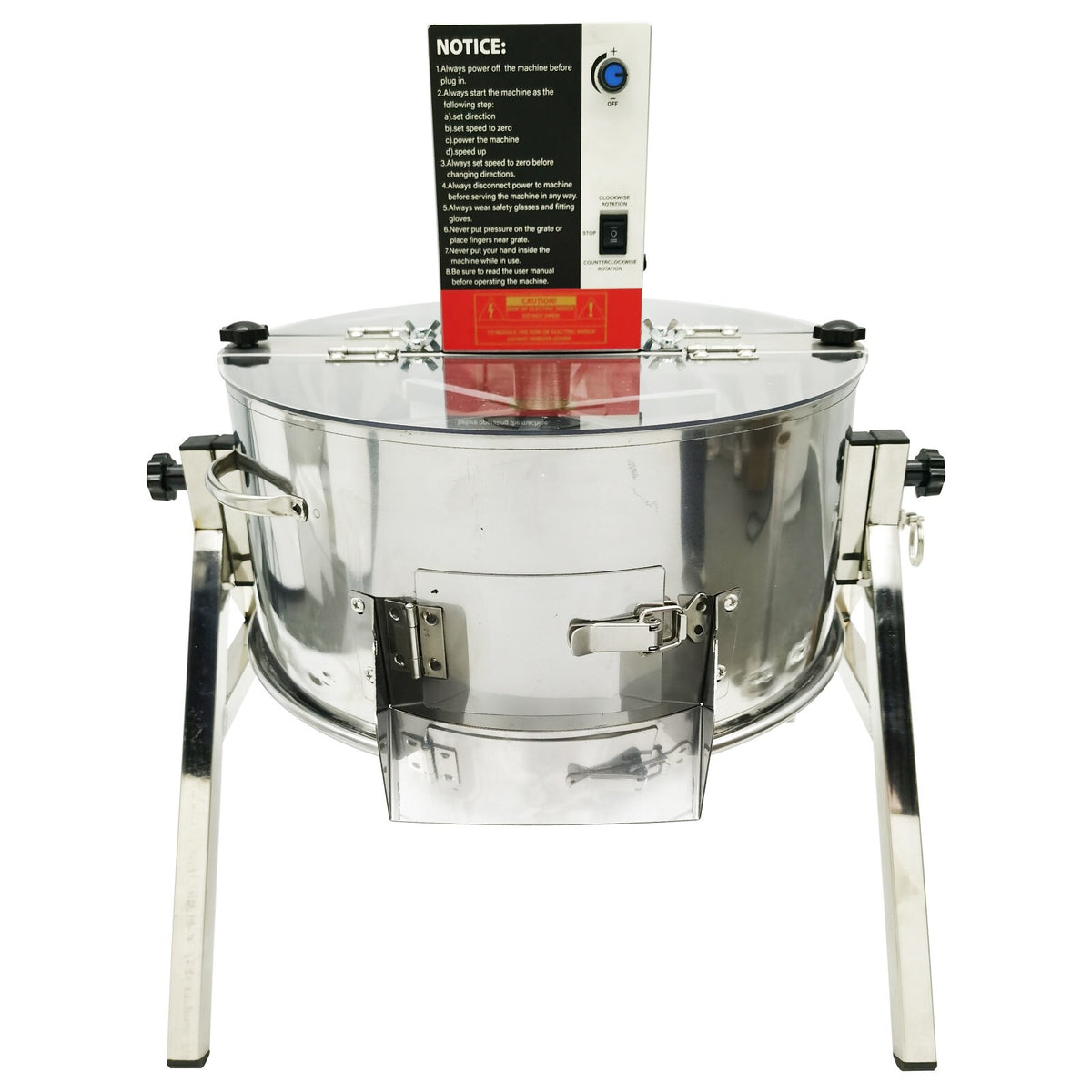 Greenzech 16" Electric & Manual Bud Leaf Trimmer, 52W Stainless Steel Bowl Trimmer for Hydroponics, Herbs & Flowers