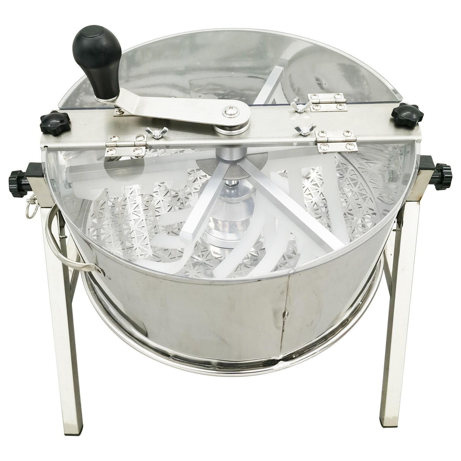 Greenzech 16" Electric & Manual Bud Leaf Trimmer, 52W Stainless Steel Bowl Trimmer for Hydroponics, Herbs & Flowers