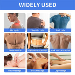 25-Mode TENS EMS Muscle Stimulator for Pain Relief & Body Massage - Digital Therapy Machine with Adjustable Intensity