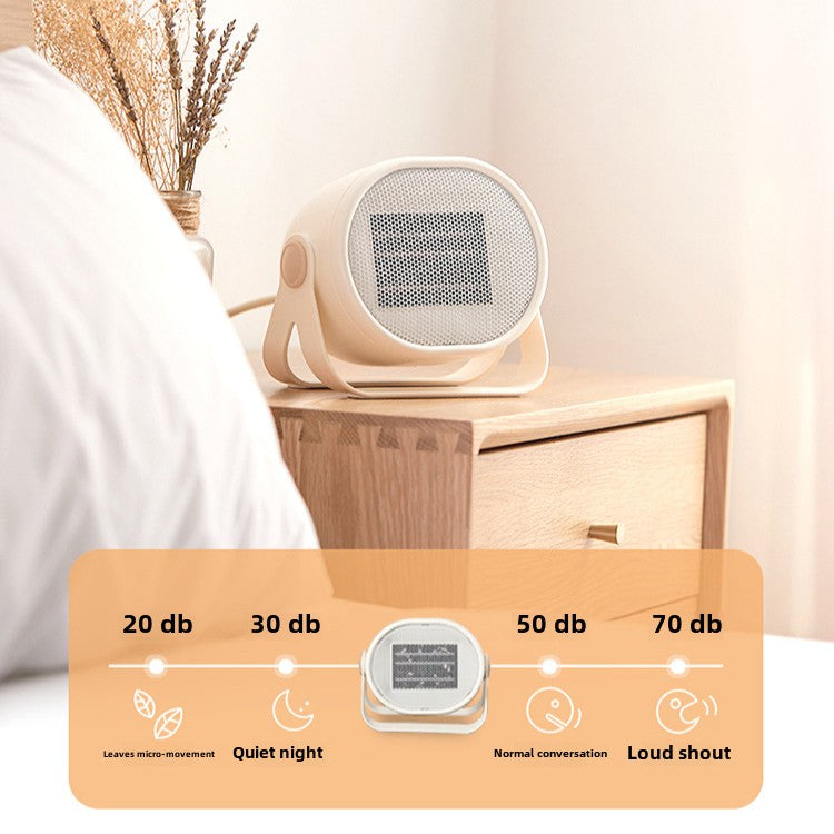Compact PTC Electric Heater with Dual Speed for Home & Office