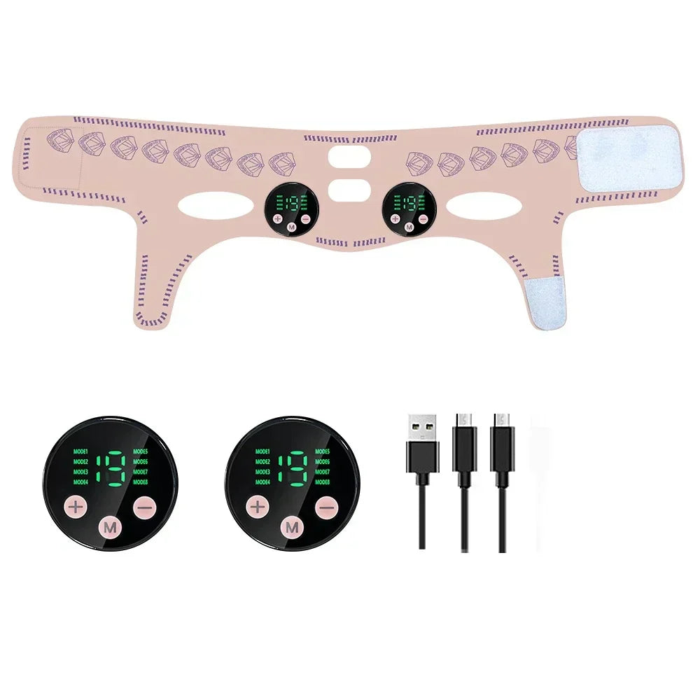 USB Rechargeable EMS Lifting Device - Plastic, One Unit, Effective Facial Treatment