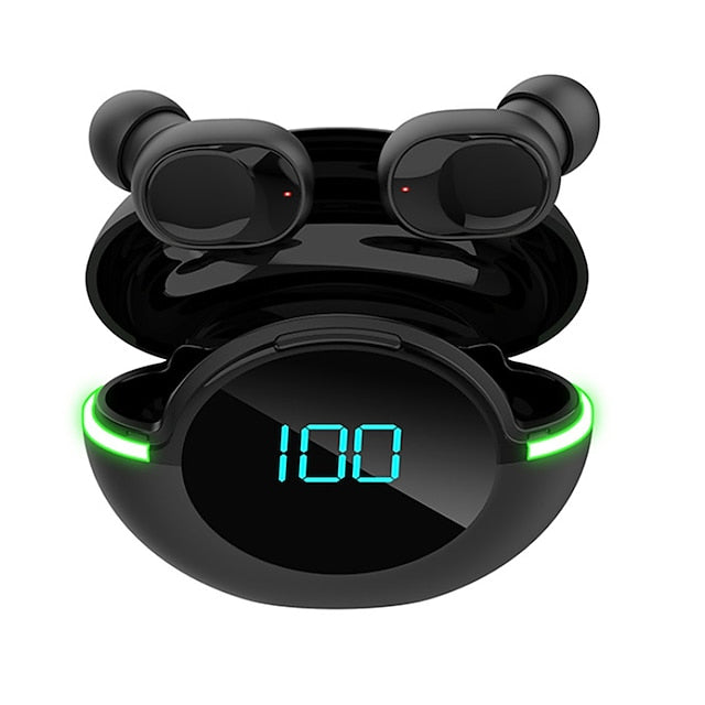 TWS Wireless Headset Gaming Headset HIFI Stereo Sports Headset With Microphone Power Display For IOS/ Android Phones