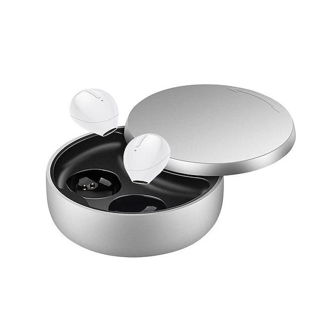 Mini Invisible Wireless Earphones Bluetooth-compatible Headphone Inear Sports Earbuds With Mic Handsfree Earpiece for Small Ears