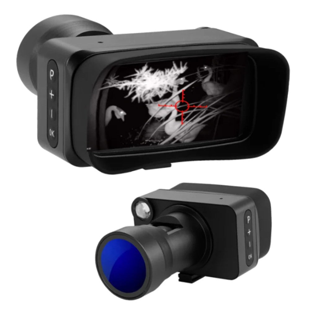 Infrared Night Vision Goggles 3in Display 4K Sensor 5X Digital Optical Zoom 2000MAH Battery 800M Viewing Range Binoculars