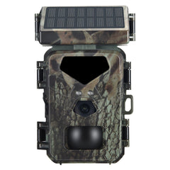 Solar Powered 20MP/1080P IP65 Hunting Camera 0.45s Trigger Speed 2 Infrared LED Night Vision Motion Activated Trail Camera 60° Detection Range