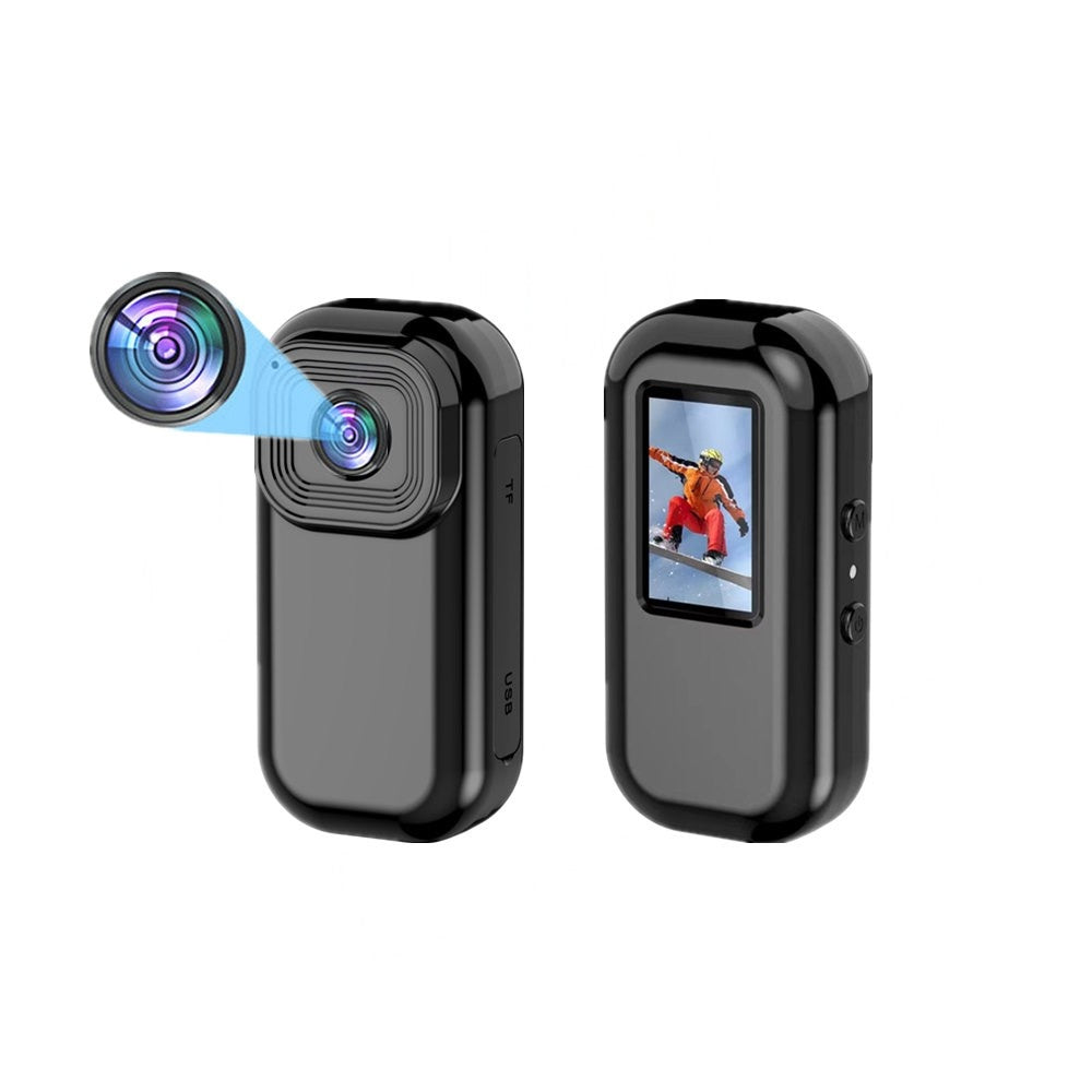 Compact 1080P 30FPS Mini WiFi Video Cam - 0.96" LCD, Motion Detect, Magnetic Mount, Rechargeable