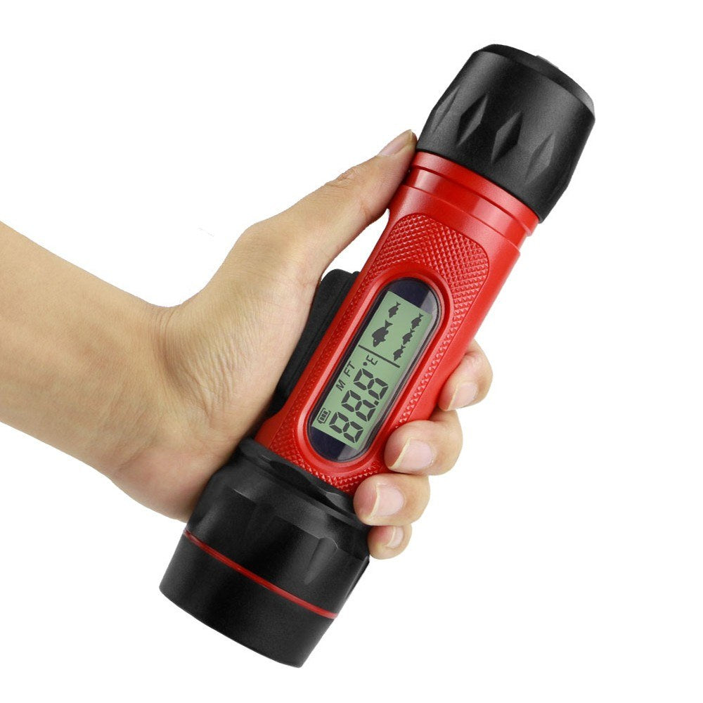 Sonar Ice Fishing Fishfinder with LED Underwater Light