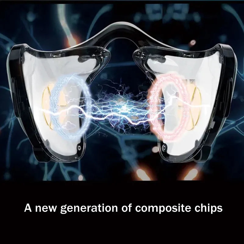TEMS Microcurrent Face-Lifting Device - Stimulates Collagen, Reduces Fine Lines, Enhances Skin Vitality, 12 Gears, 5 Modes