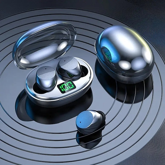 Wireless Headphones Noise Canceling In-Ear Sports Wireless Charging Box With Digital Power Display