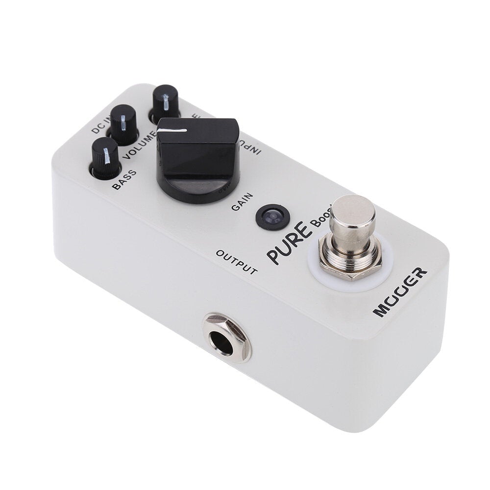 Pure Boost Micro Guitar Effect Pedal Mini Electric True Bypass Metal Shell Parts & Accessories