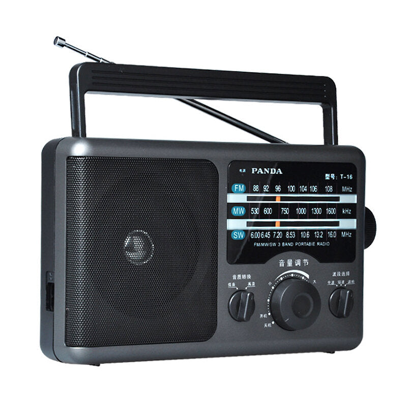 FM MW SW Three Band Radio International Broadcast Reception