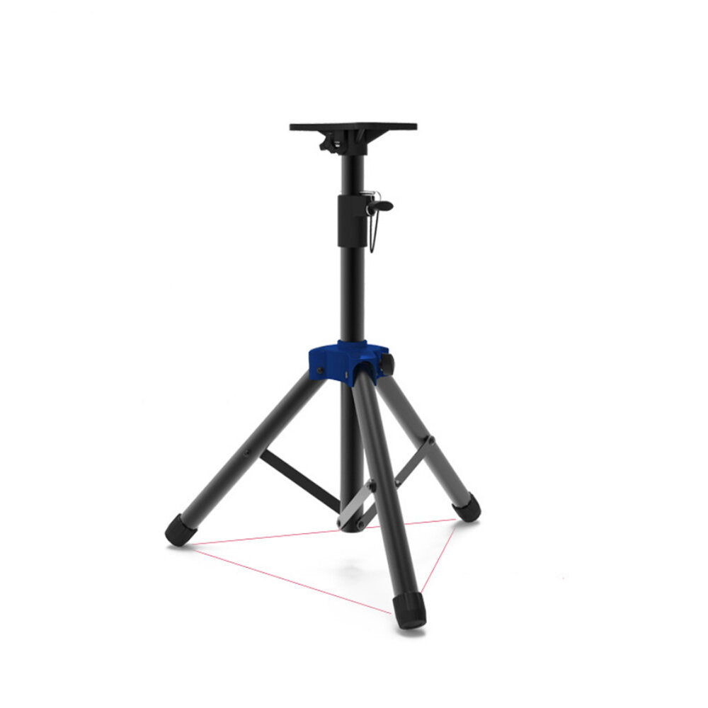 Portable 63cm-110cm Round Column Base Adjustable Surround Sound Speaker Display Stand