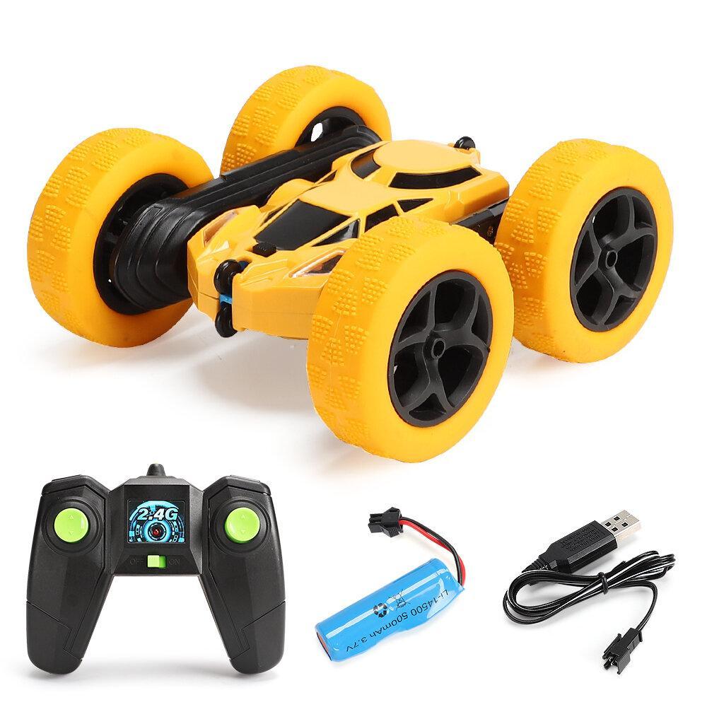 RC Stunt Car 2.4G 4CH Deformation Tracked Rock Crawler 360 Degree Flip RC Vehicle Indoor Toys