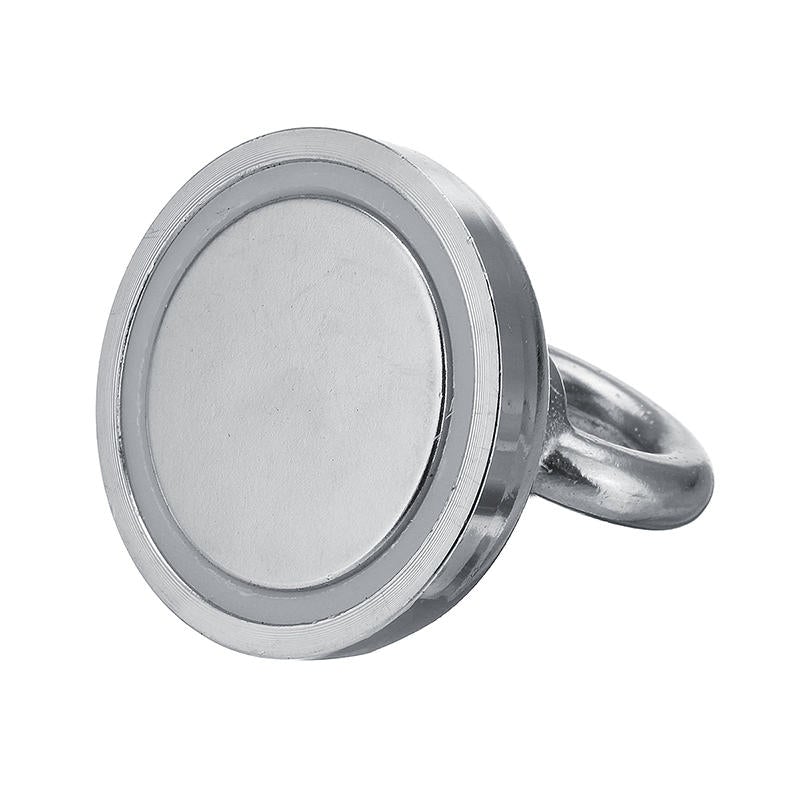 98kg 48mm Neodymium Recovery Magnet Salvage Recovery Fishing Magnet for Detecting Metal Treasure