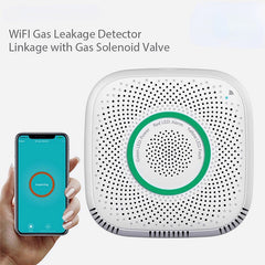 Smart Home Gas Detector WIFI Voice Prompt Gas Sensor for Alarm System