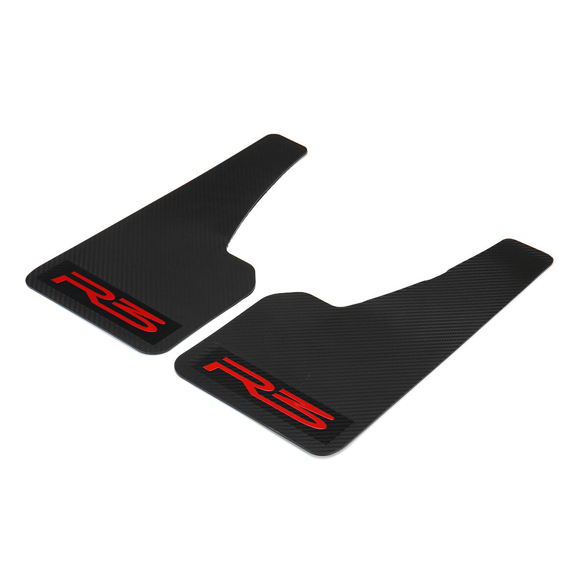 2PCS Universal Car Modification Mud Flaps Fender Guards Carbon Fiber