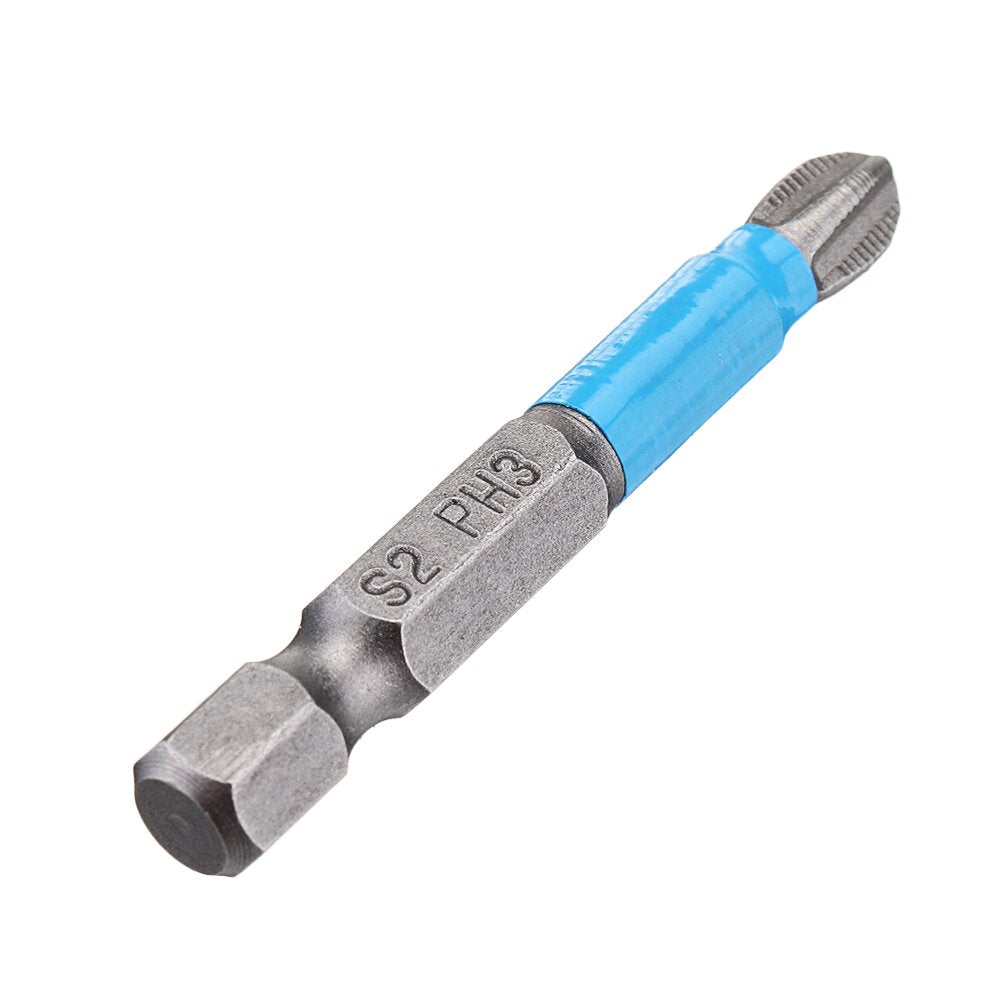 12pcs Screwdriver Bit 1/4 Inch Hex Shank Anti Slip PH2 Phillips Magnetic Impact Screwdriver Bits