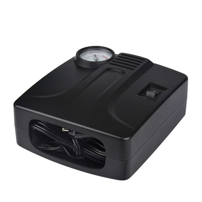 Multifunction Mini Electric Air Pump 12V DC 10A Tire Pressure Detection Deflator for Bicycle Car Motorcycle Ball