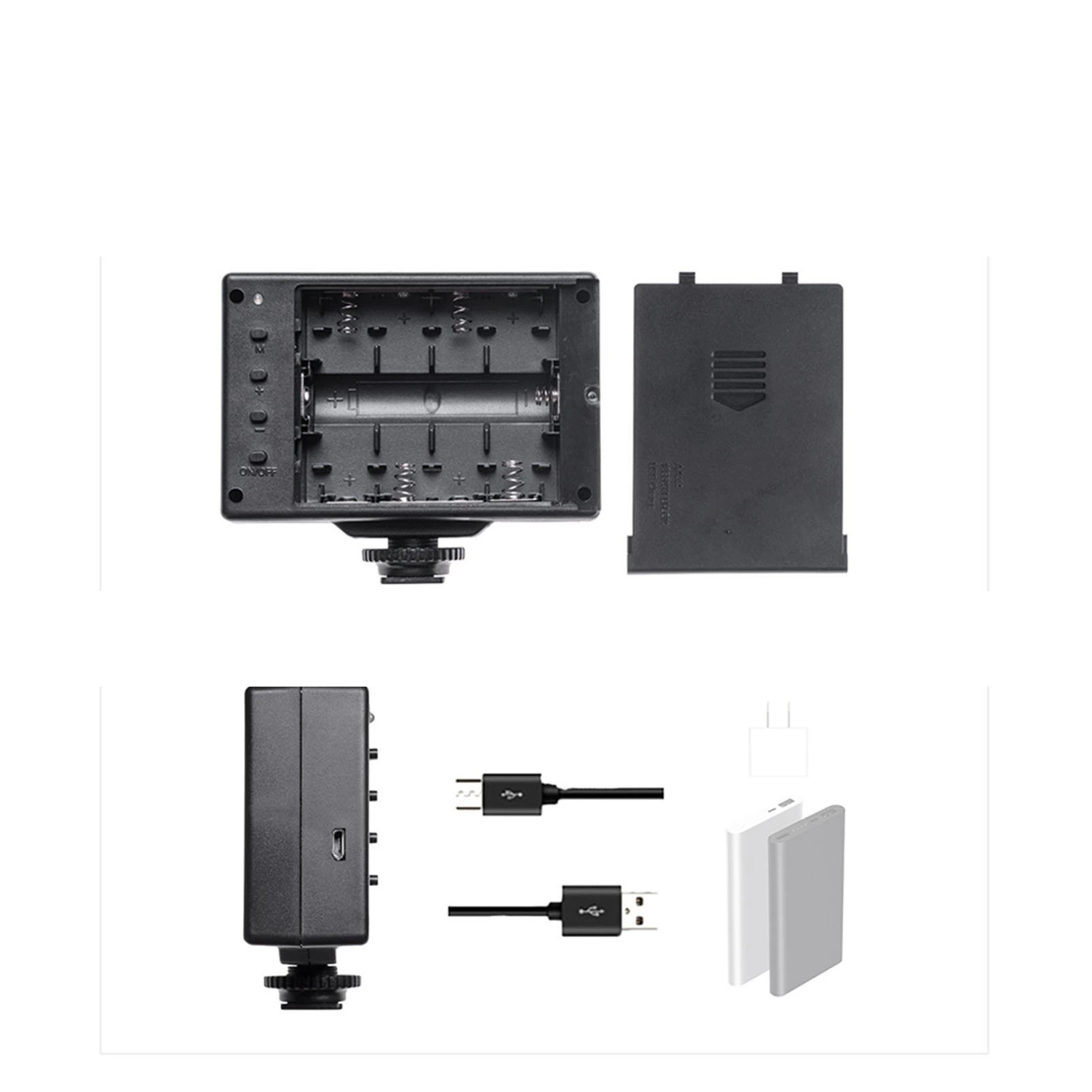 LED Video Light 3200K-5600K Dimmable Panel Portable Photography Fill