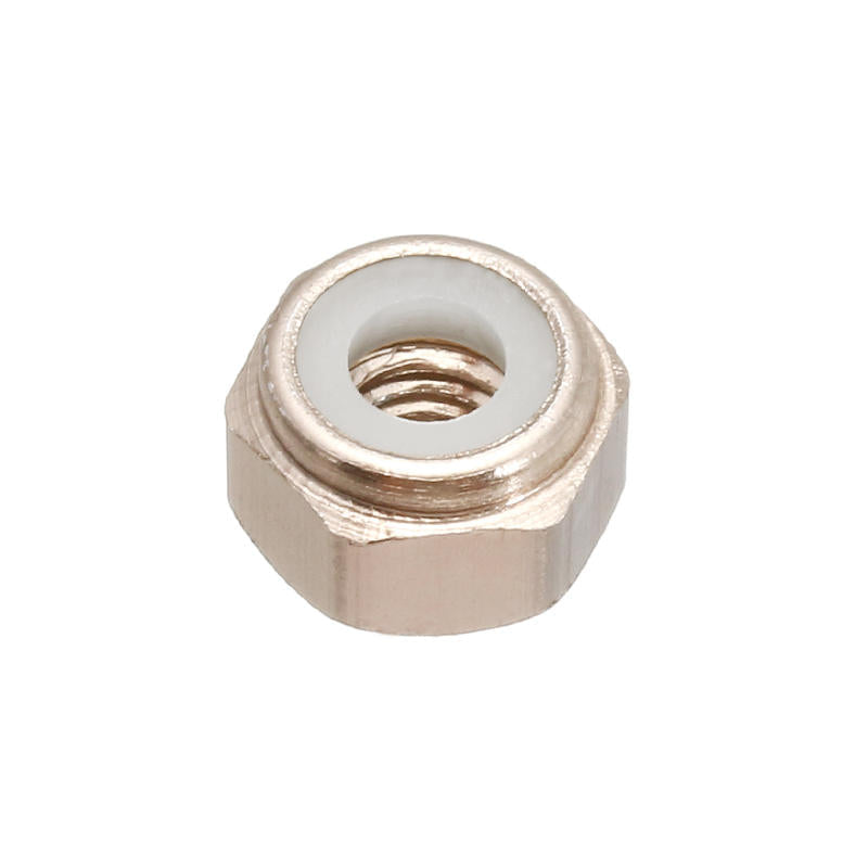 M4AN1 10Pcs M4 Self-locking Nylon Nut Aluminum Alloy Multi-color