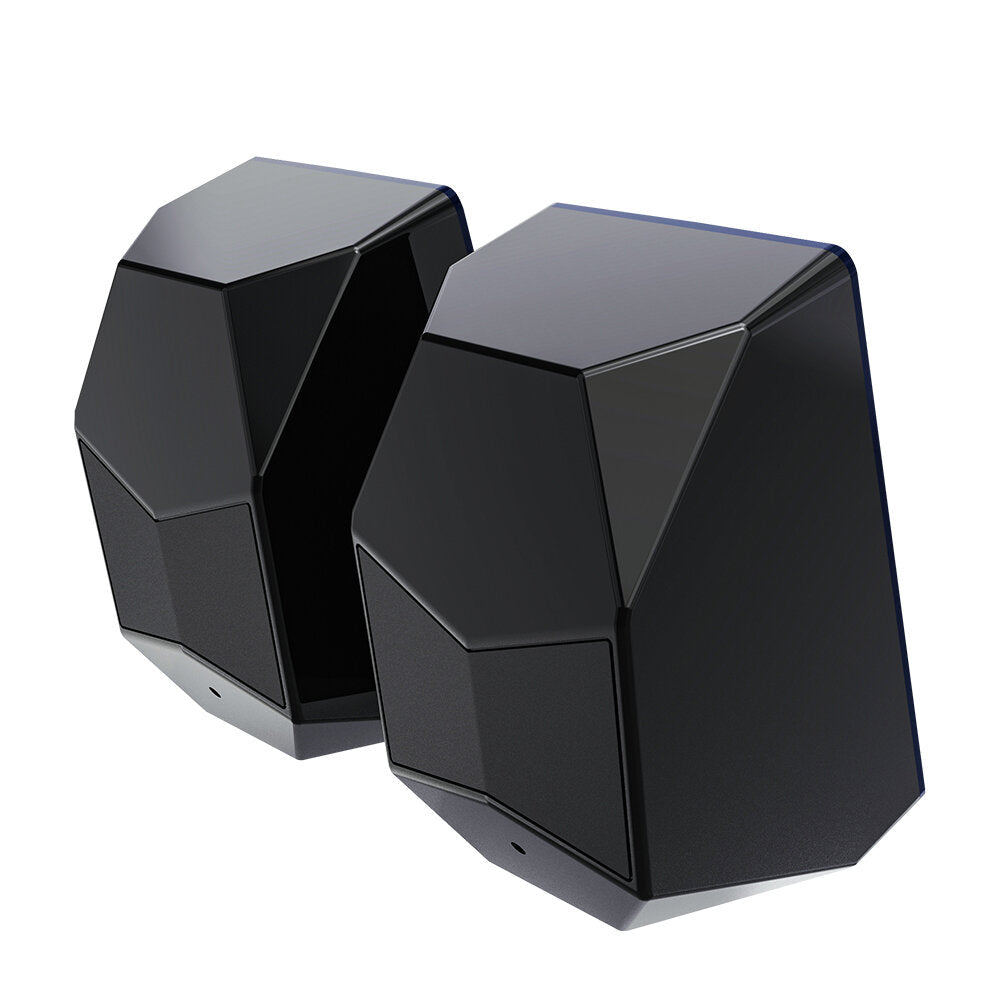 Colorful Luminous Speaker 4D Surround Sound Wired Computer Speaker Gaming Loudspeaker for Computers / Smart Phones / Tablets