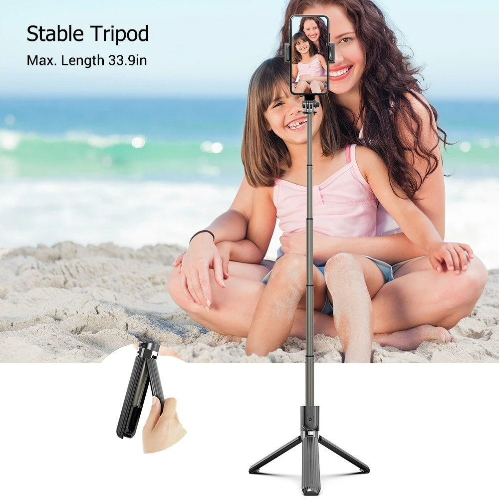 3 in 1 Phone Gimbal Stabilizer Selfie Stick Tripod