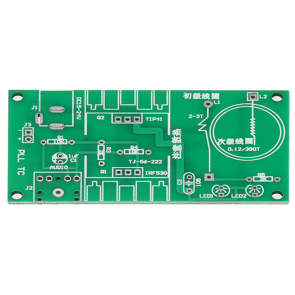 DIY Mini Tesla Coil Module Unassembled 15W DC 15-24V 2A Plasma Speaker Electronic Kit
