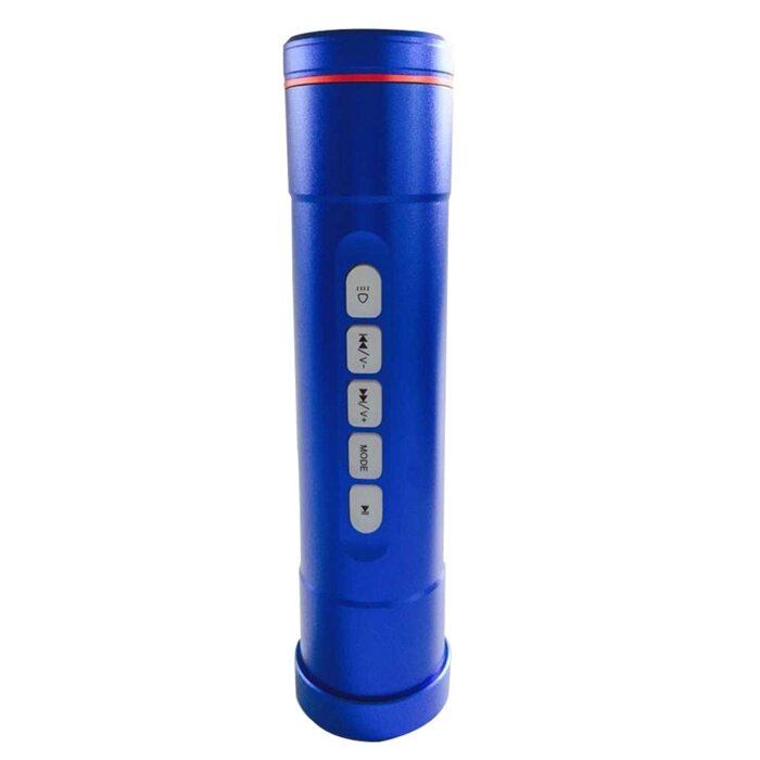 Bike Outdooors Speaker Flashlight Light Powerbank Mountain Bicycle Lamps Support Tf Card